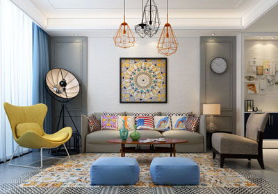 昆明34平米小戶(hù)型裝修設(shè)計(jì) 實(shí)用與美觀的巧妙融合